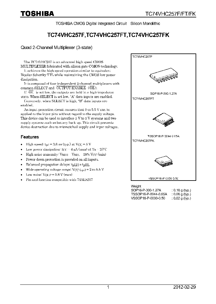 TC74VHC257FK-12_8618960.PDF Datasheet