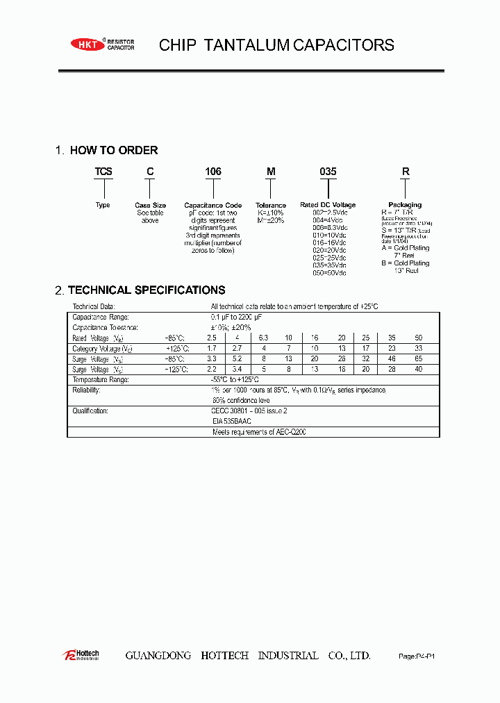 TCSC106K025_8619248.PDF Datasheet