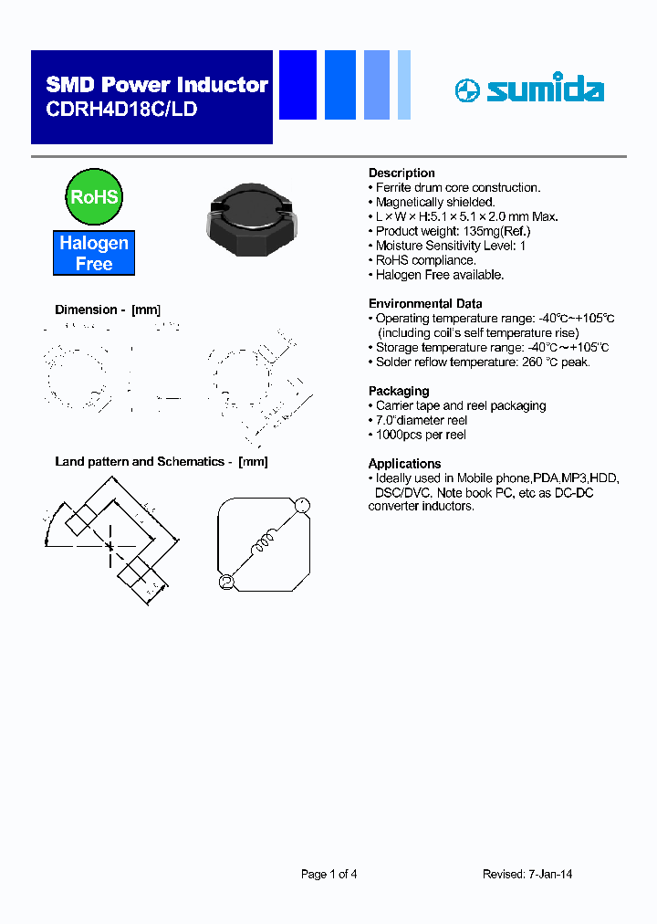 CDRH4D18CLDNP-220PC_8619611.PDF Datasheet
