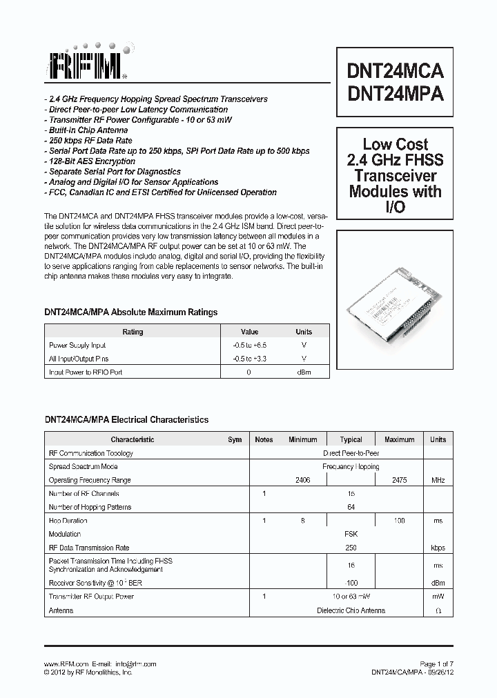 DNT24MCA_8622942.PDF Datasheet