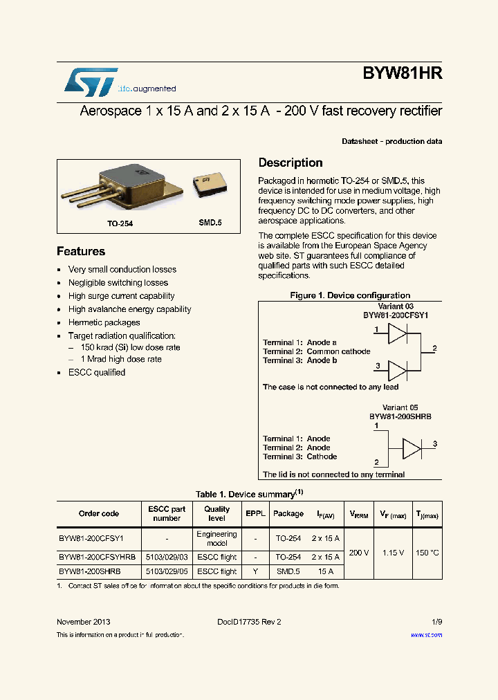 BYW81-200C2FY1_8624755.PDF Datasheet