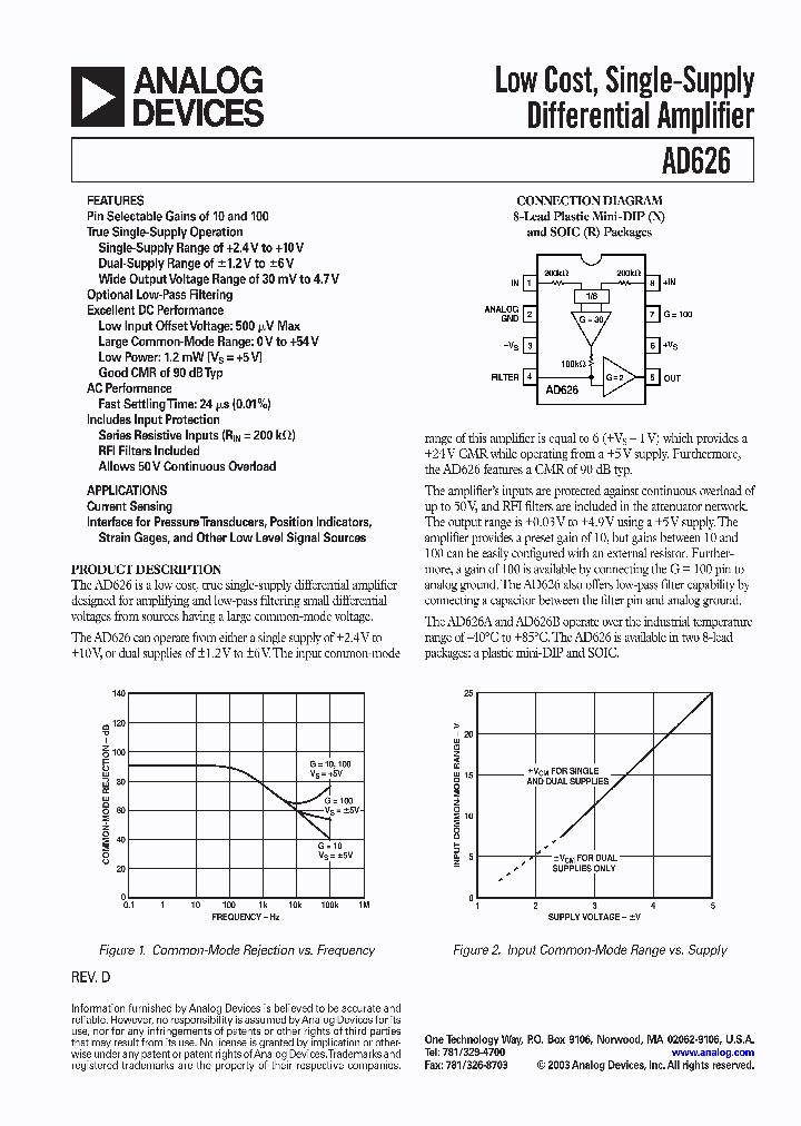 AD626ANZ_8626769.PDF Datasheet