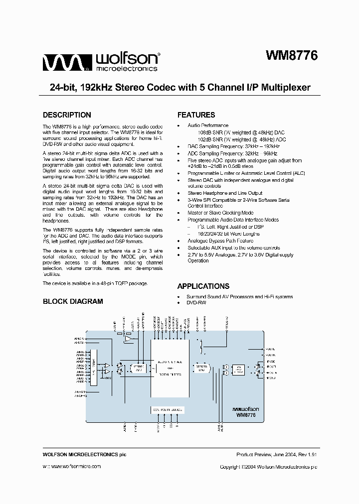 WM8776_8626856.PDF Datasheet