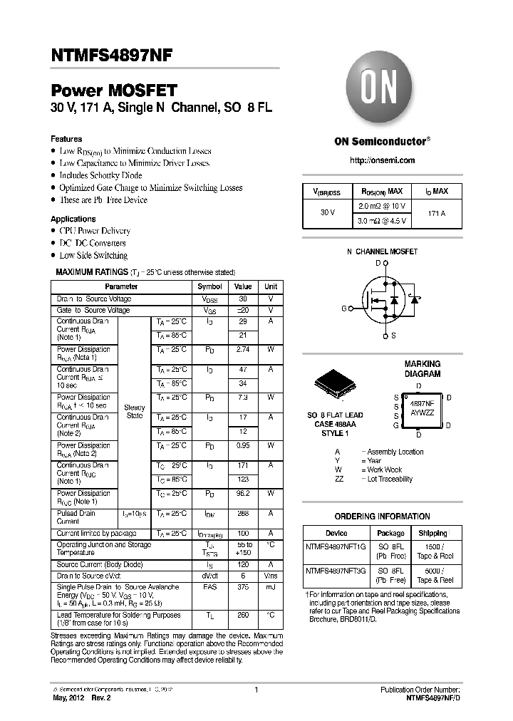 NTMFS4897NF_8627875.PDF Datasheet