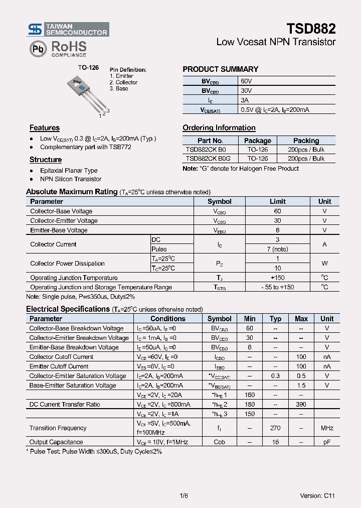 TSD882CKB0G_8628518.PDF Datasheet