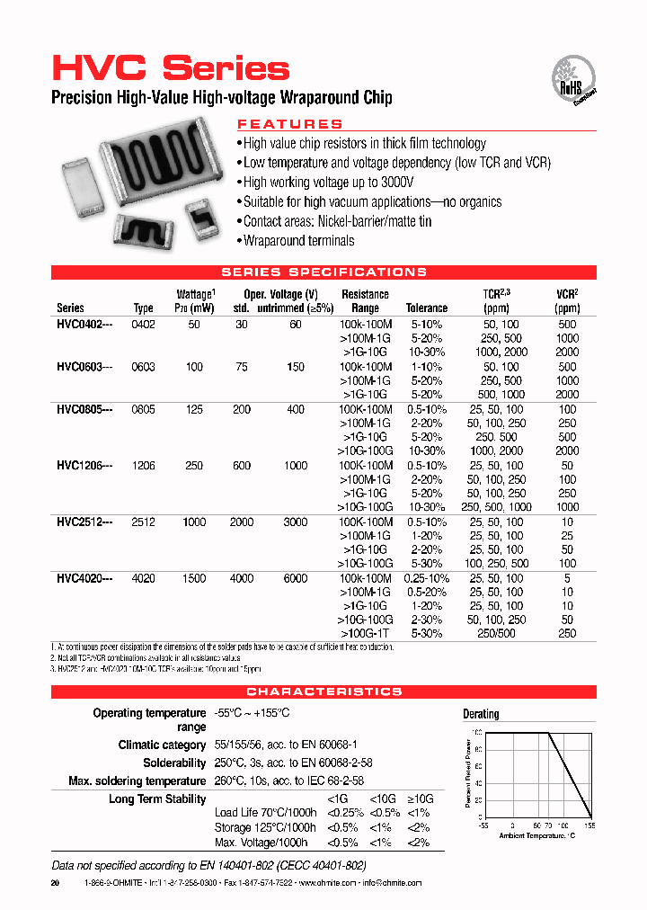HVC0603T2505FET_8629144.PDF Datasheet