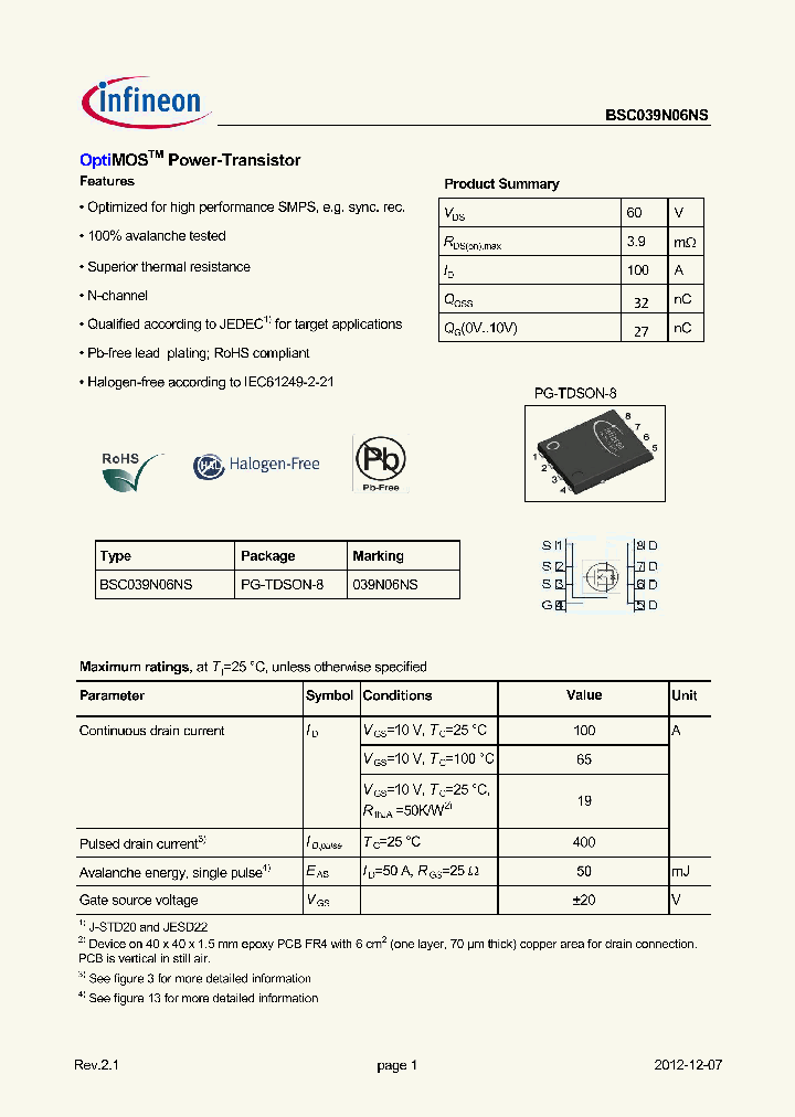 BSC039N06NS-12_8629173.PDF Datasheet