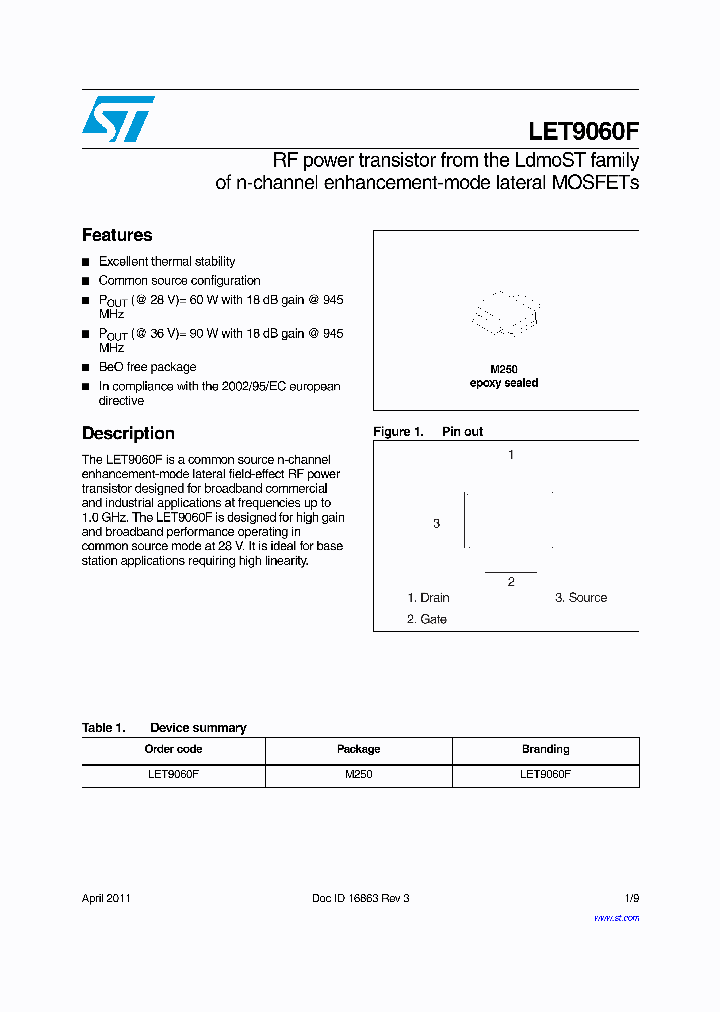 LET9060F_8629264.PDF Datasheet