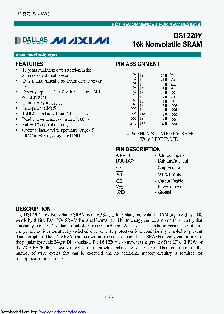 DS1220Y-100IND_8628696.PDF Datasheet