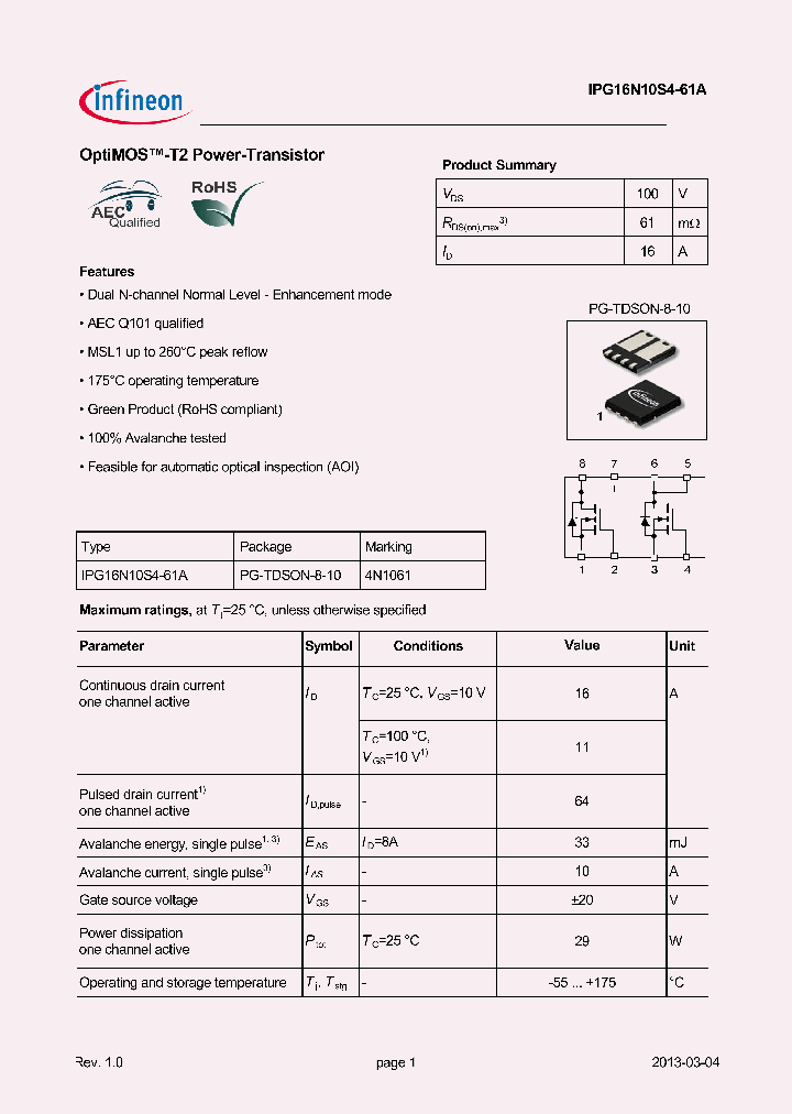IPG16N10S4-61A_8630824.PDF Datasheet