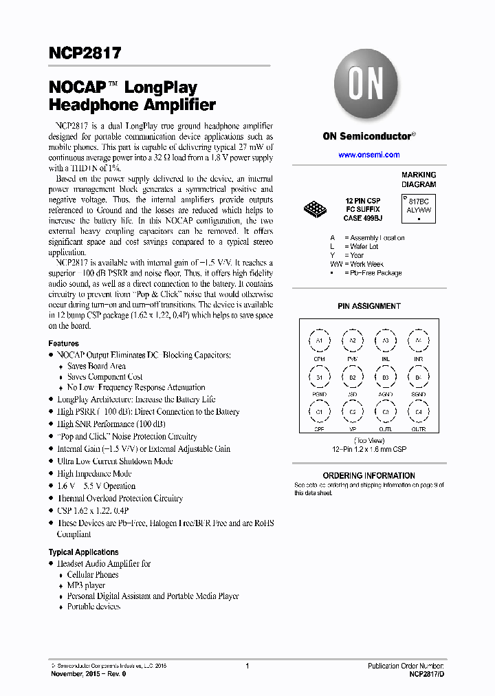 NCP2817BFCCT2G_8632072.PDF Datasheet