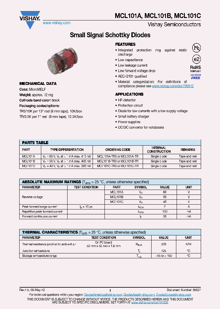 MCL101A-15_8632421.PDF Datasheet