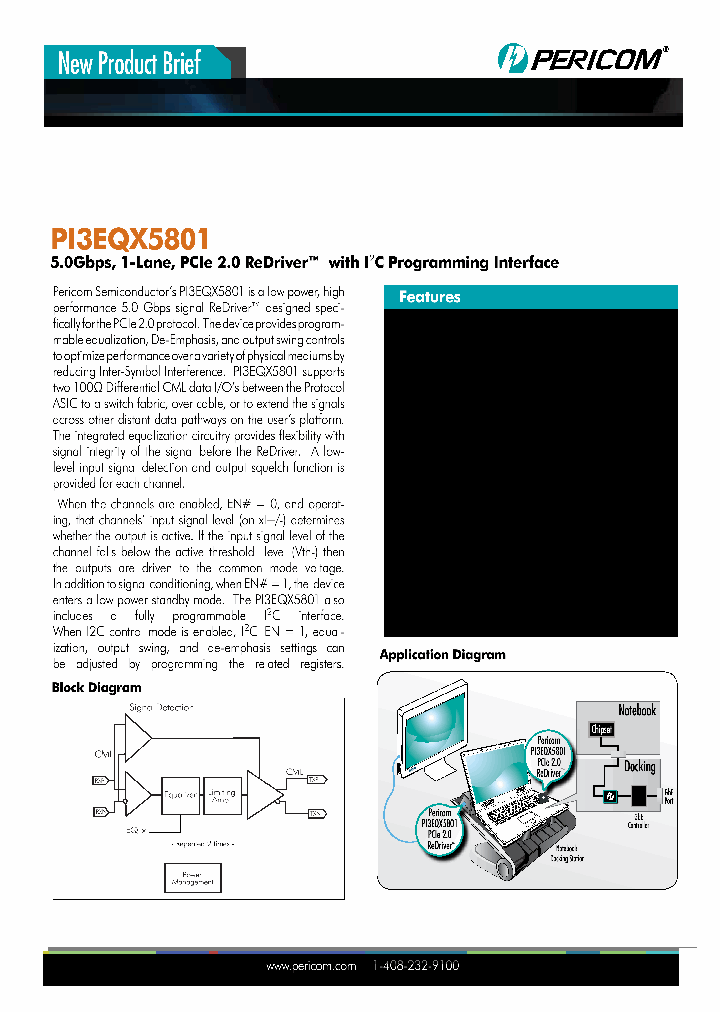 PI3EQX5801_8632707.PDF Datasheet