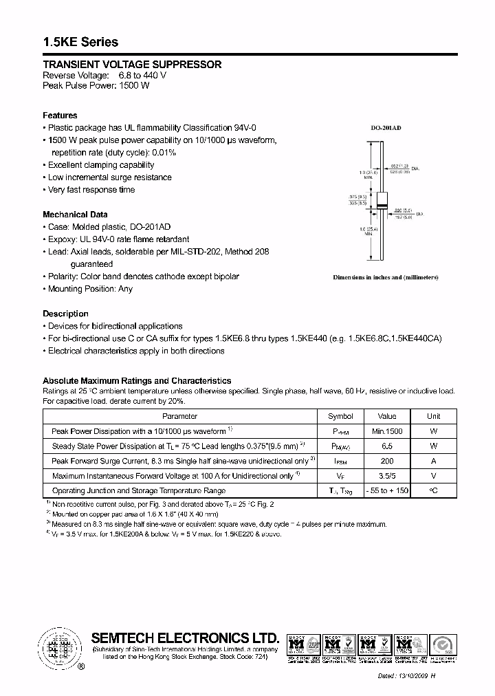 15KE30C_8634877.PDF Datasheet
