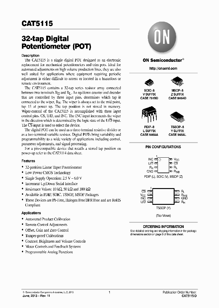CAT5115LI-00-G_8638284.PDF Datasheet