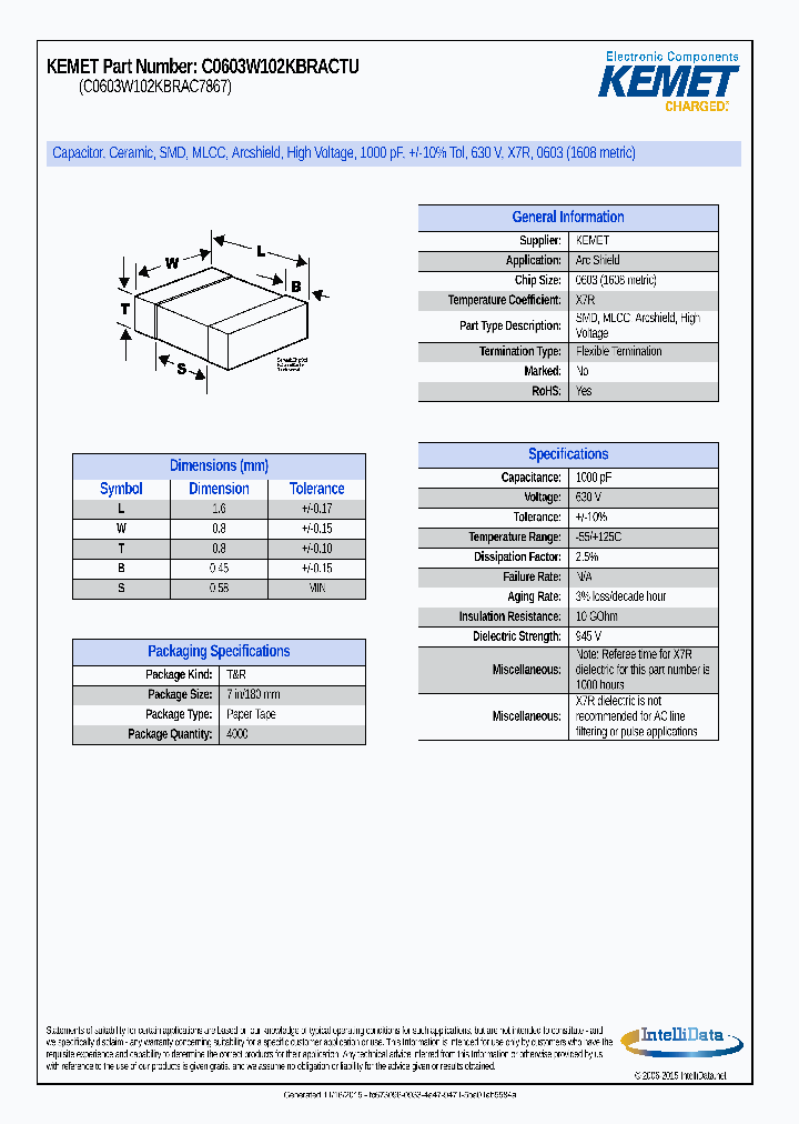 C0603W102KBRACTU_8638460.PDF Datasheet