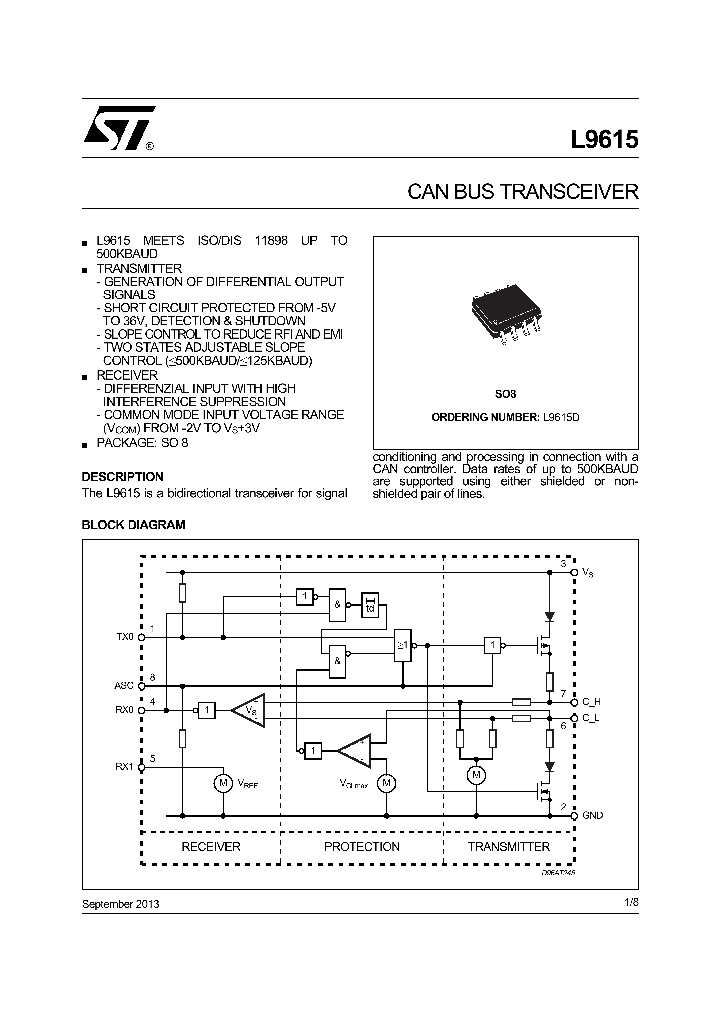 L9615D013TR_8638798.PDF Datasheet