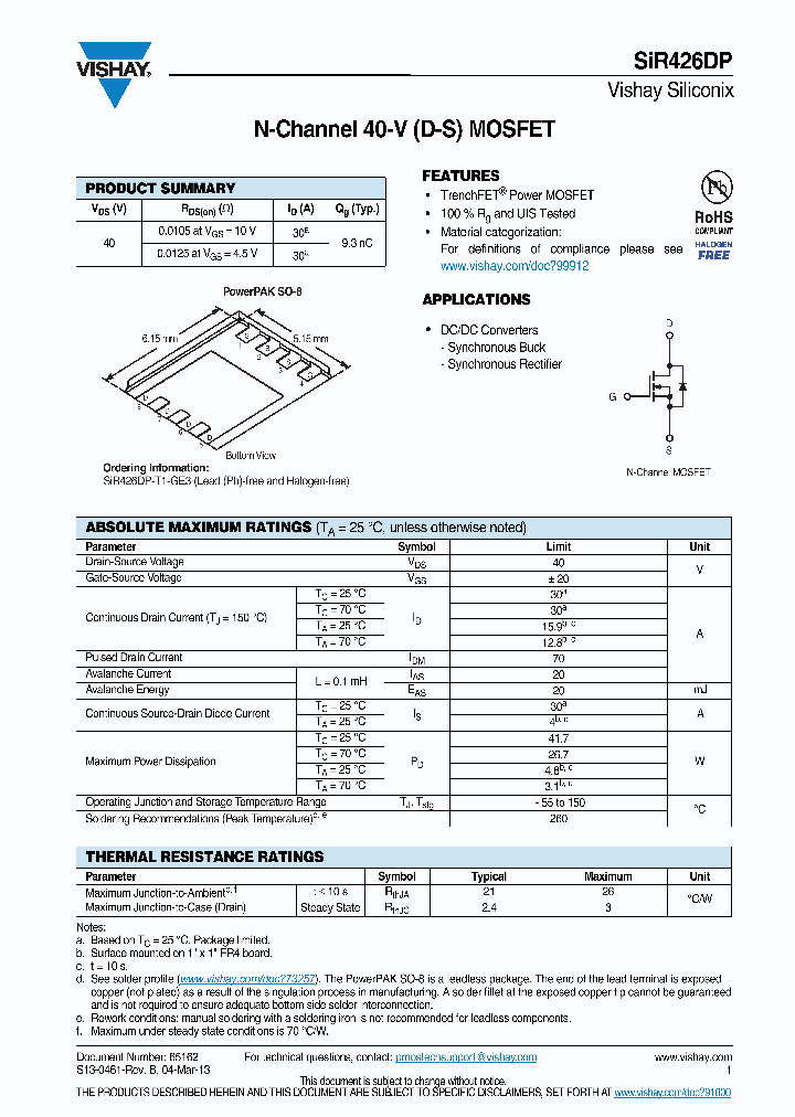 SIR426DP_8639209.PDF Datasheet