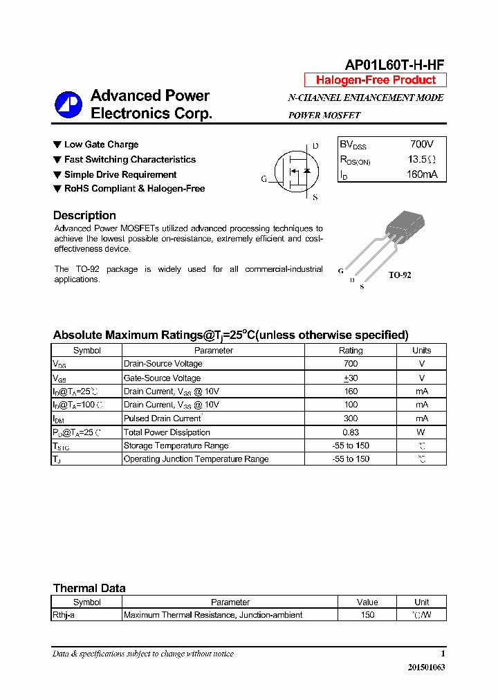 AP01L60T-H-HF-16_8639274.PDF Datasheet