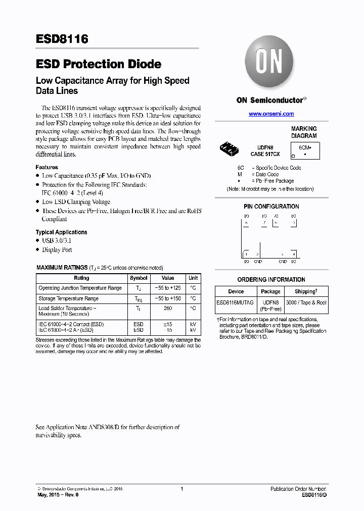 ESD8116_8639614.PDF Datasheet