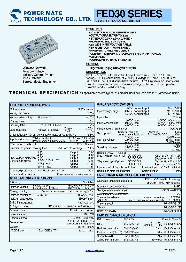 FED30-48S5P1_8640525.PDF Datasheet