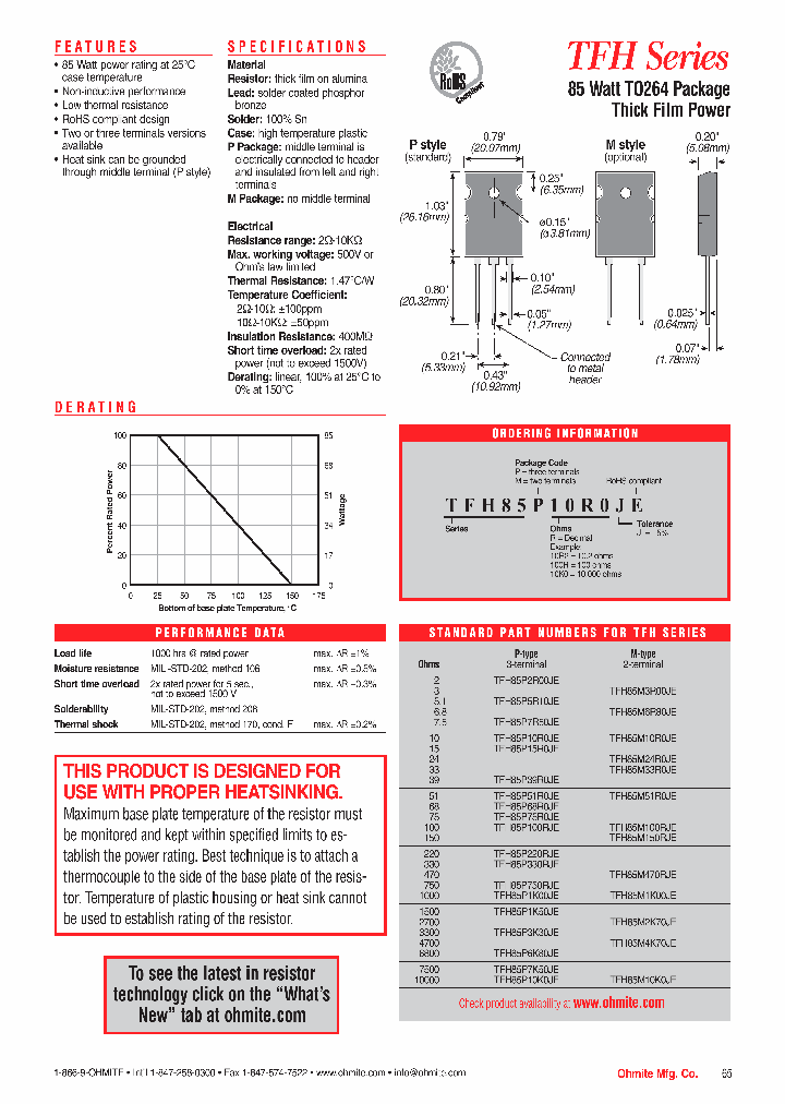 TFH85P2R00JE_8641195.PDF Datasheet