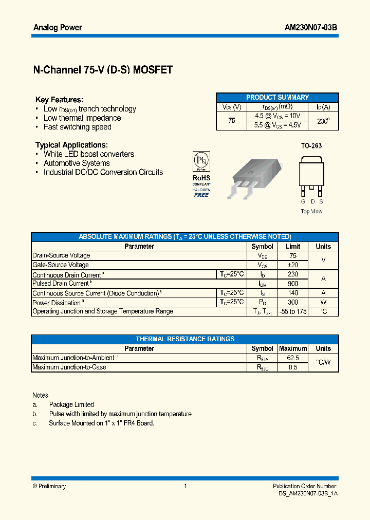 AM230N07-03B_8641472.PDF Datasheet