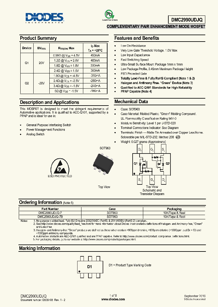 DMC2990UDJQ-7_8642826.PDF Datasheet