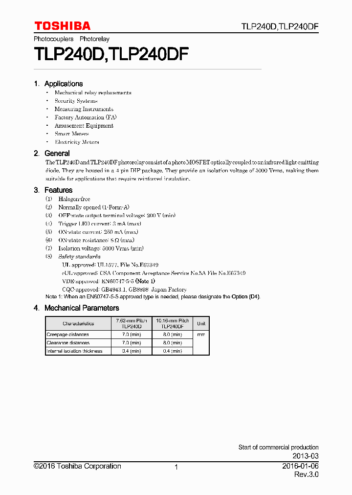 TLP240DF_8643937.PDF Datasheet