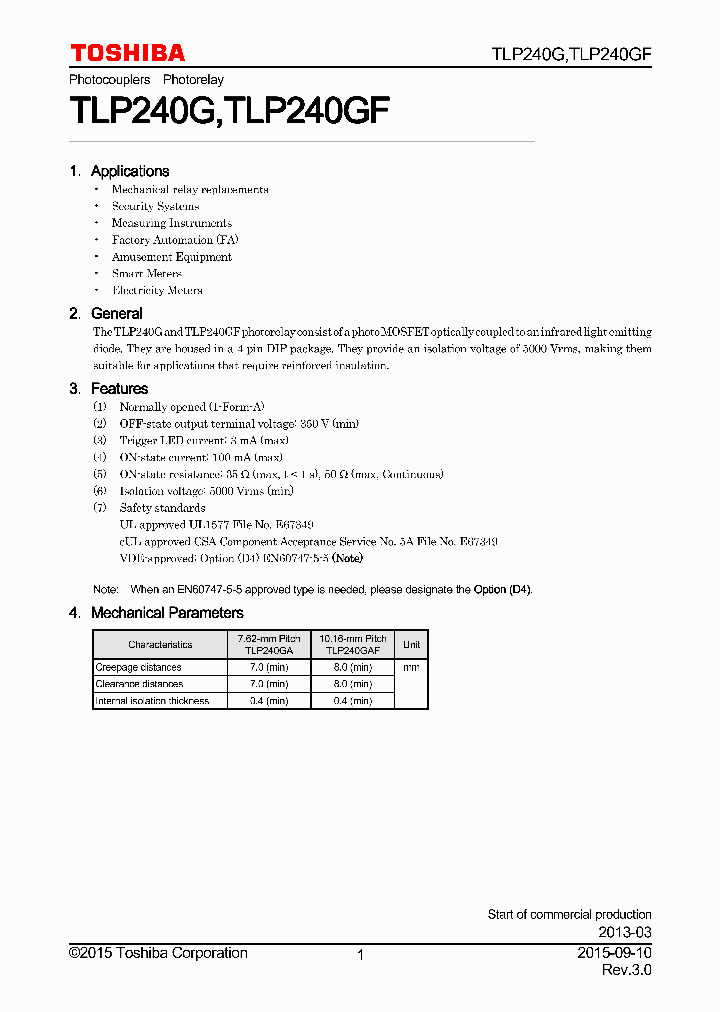 TLP240G_8643938.PDF Datasheet