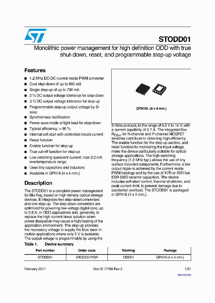 STODD01PQR_8644839.PDF Datasheet