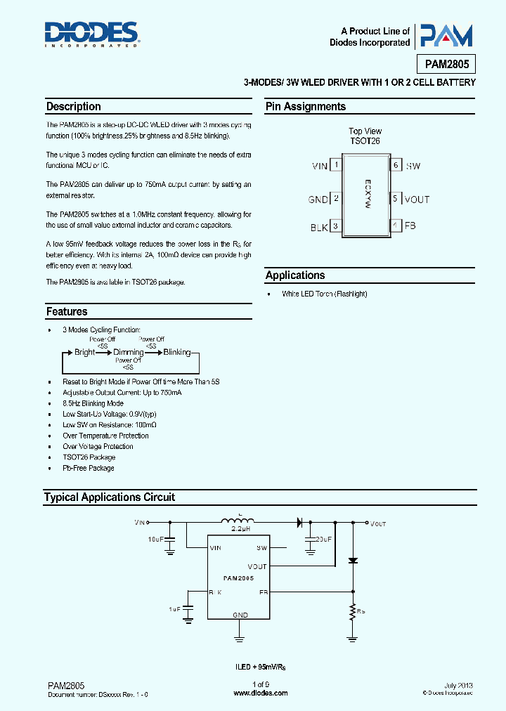 PAM2805_8645270.PDF Datasheet