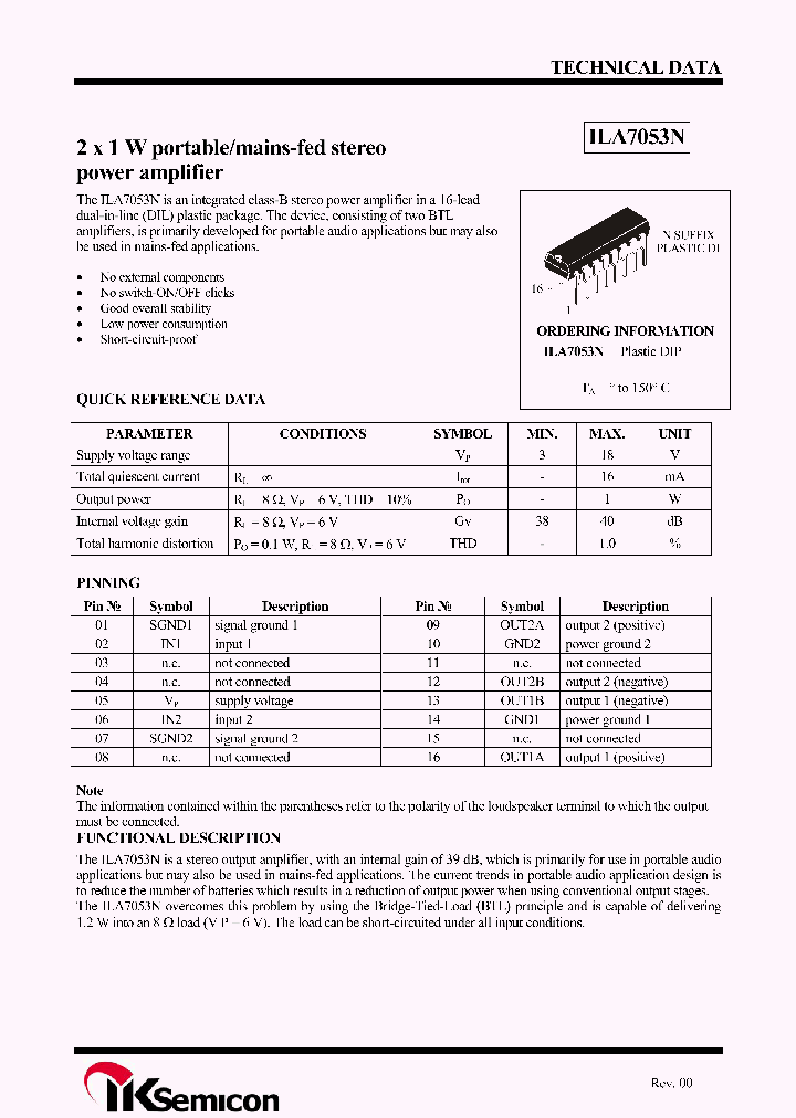 ILA7053N_8645845.PDF Datasheet