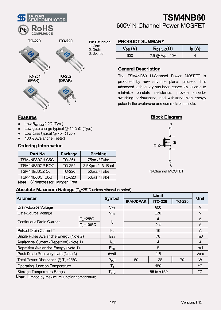 TSM4NB60CIC0G_8646792.PDF Datasheet