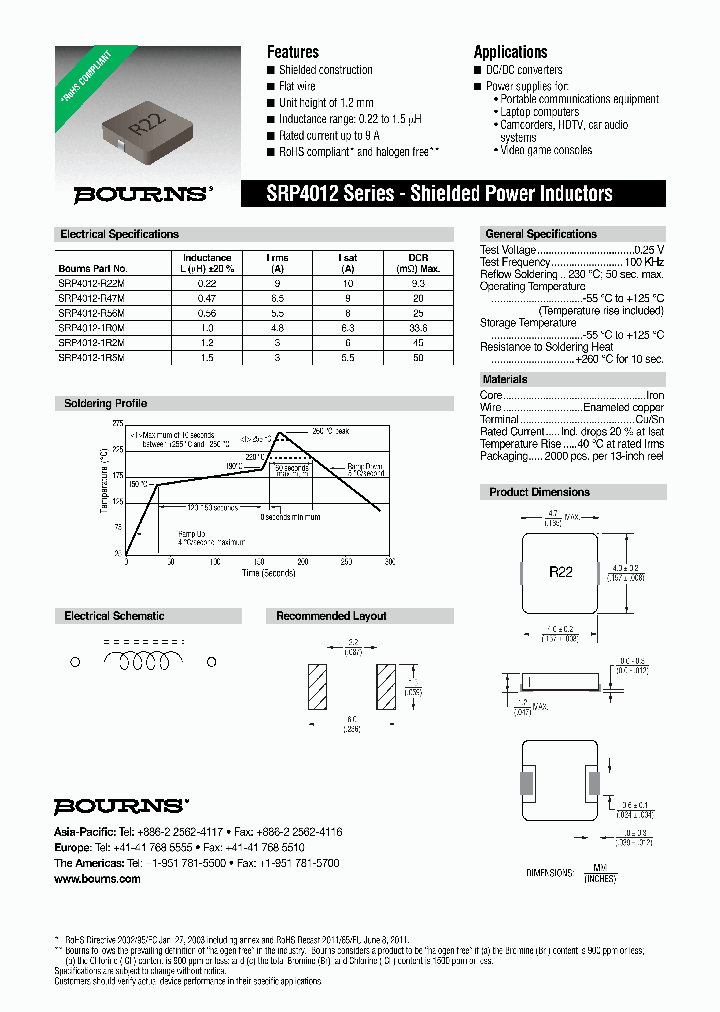 SRP4012_8647790.PDF Datasheet