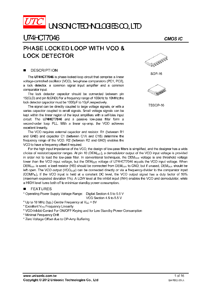 U74HCT7046_8648310.PDF Datasheet
