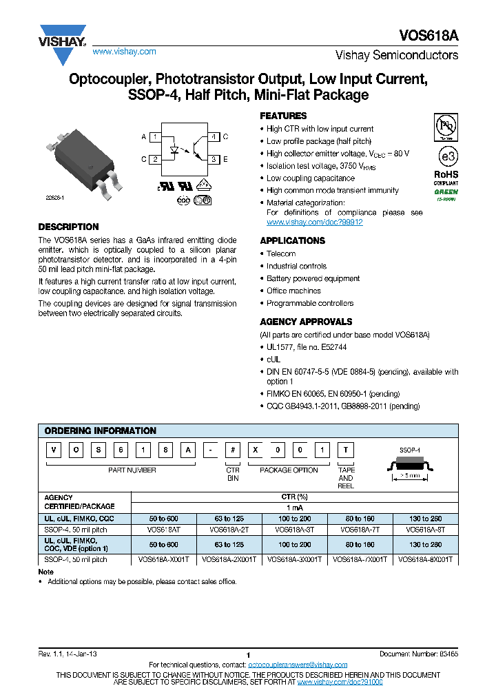 VOS618A_8649061.PDF Datasheet