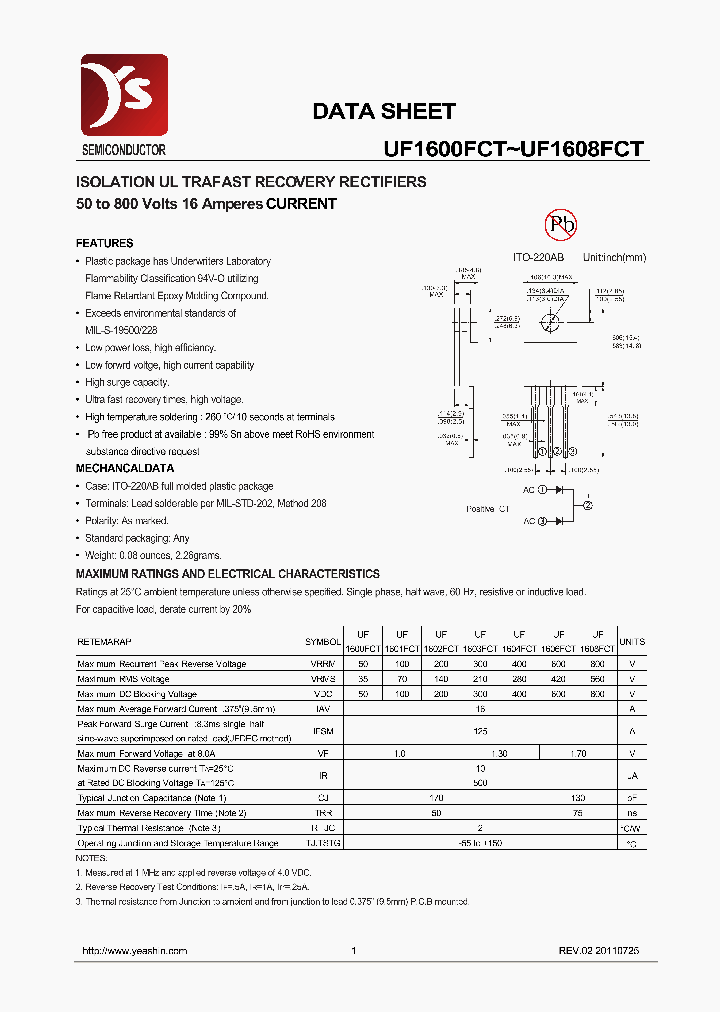 UF1600FCT_8649902.PDF Datasheet