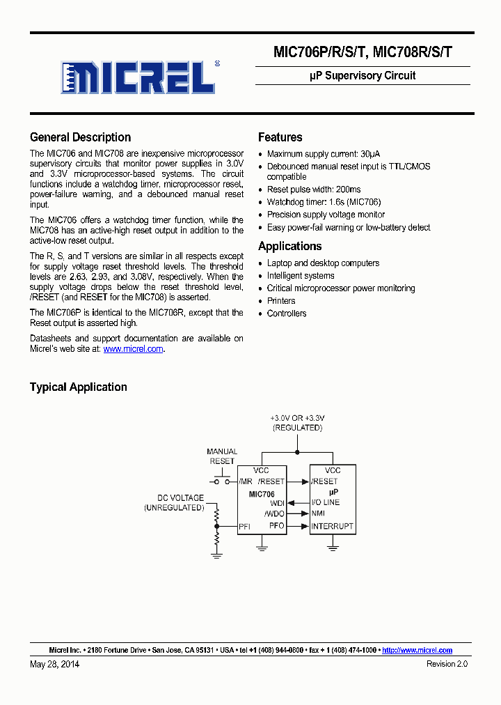 MIC706R-14_8649971.PDF Datasheet