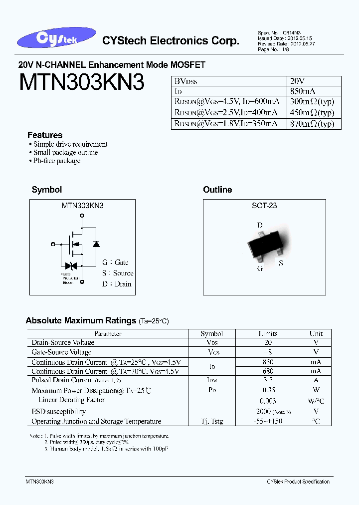 MTN303KN3_8650630.PDF Datasheet