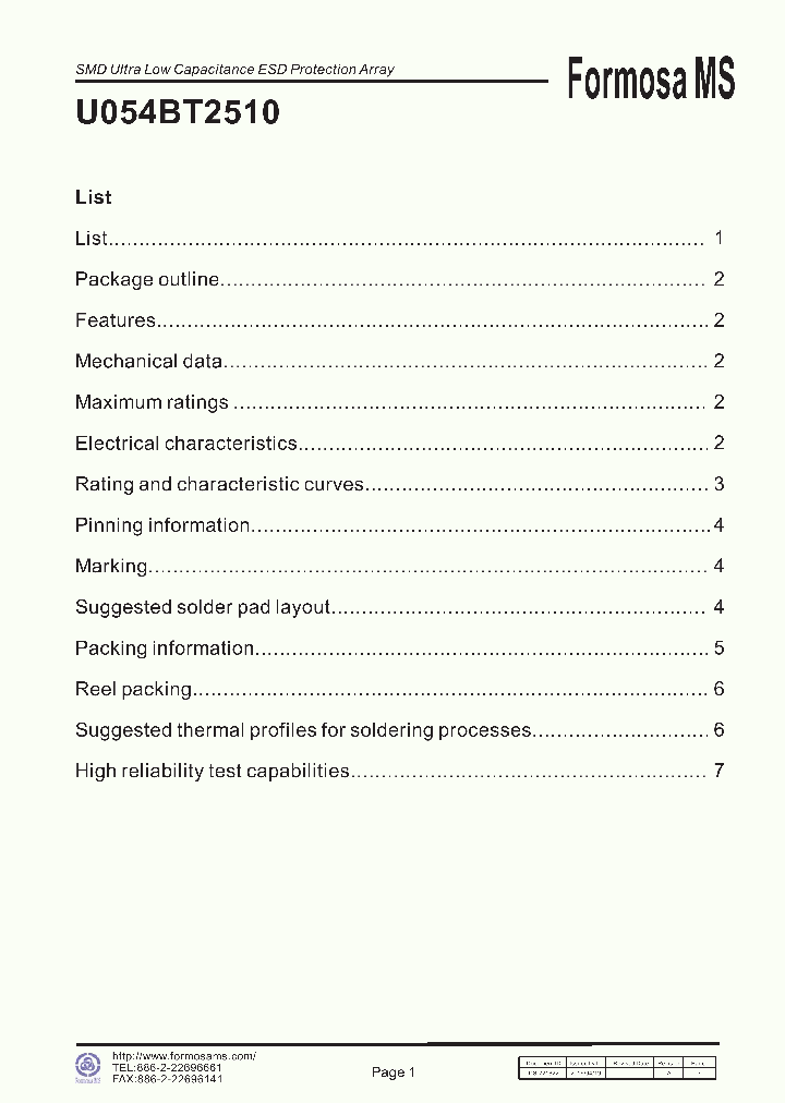 U054BT2510_8650655.PDF Datasheet