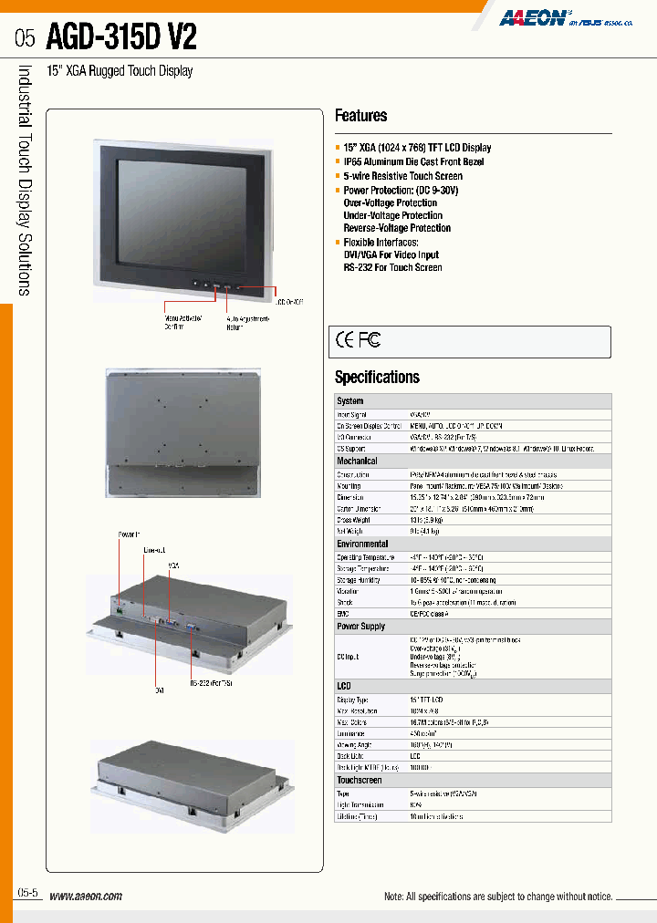 AGD-315D-V2B-1010_8650714.PDF Datasheet