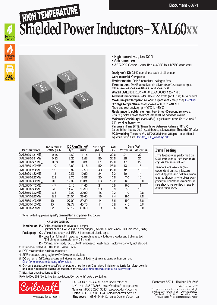XAL6030-102MEB_8652947.PDF Datasheet