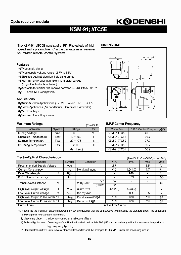 KSM-912TC5E_8653618.PDF Datasheet