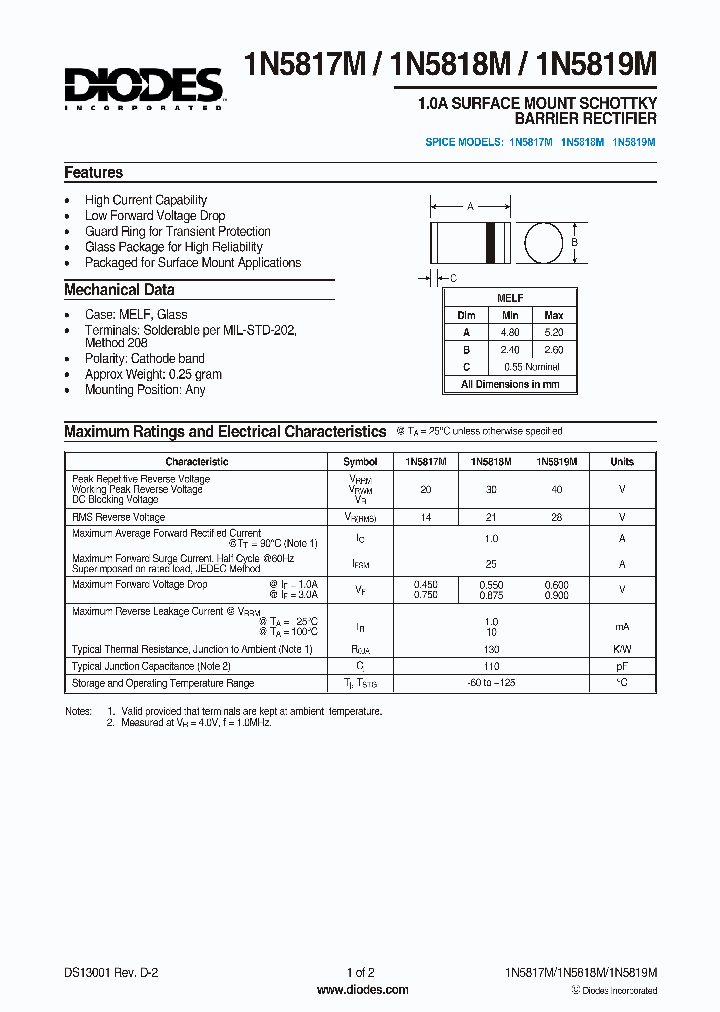 1N5819M_8653569.PDF Datasheet