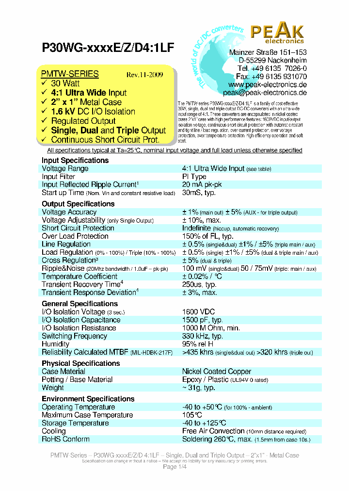 P30WG-245R1E41LF_8655851.PDF Datasheet