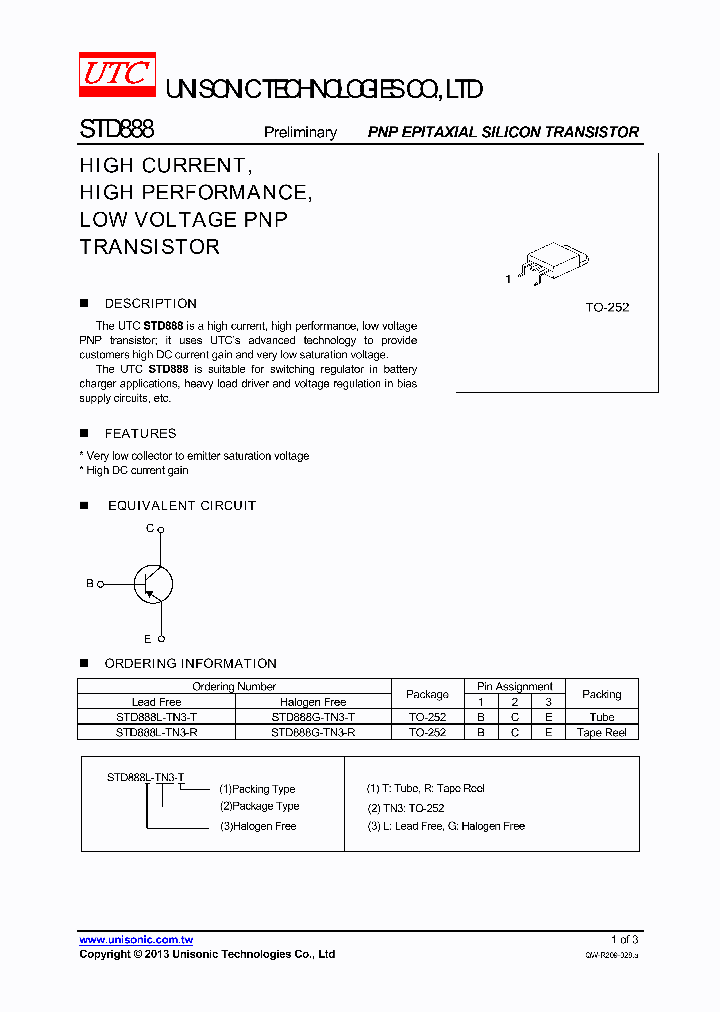 STD888G-TN3-T_8655900.PDF Datasheet
