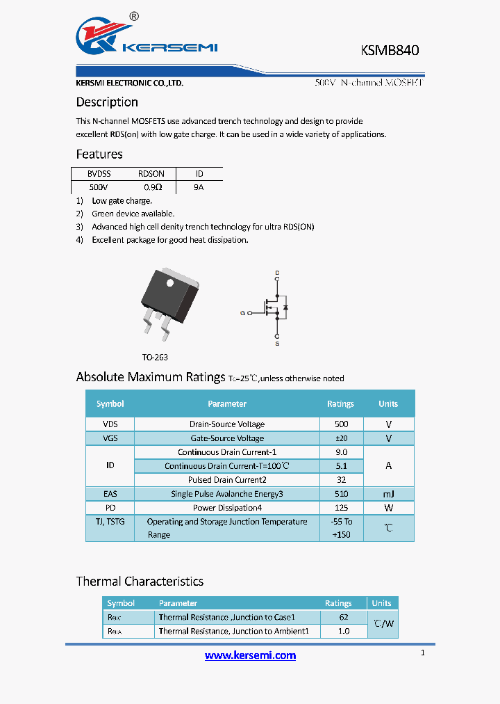 KSMB840_8656682.PDF Datasheet