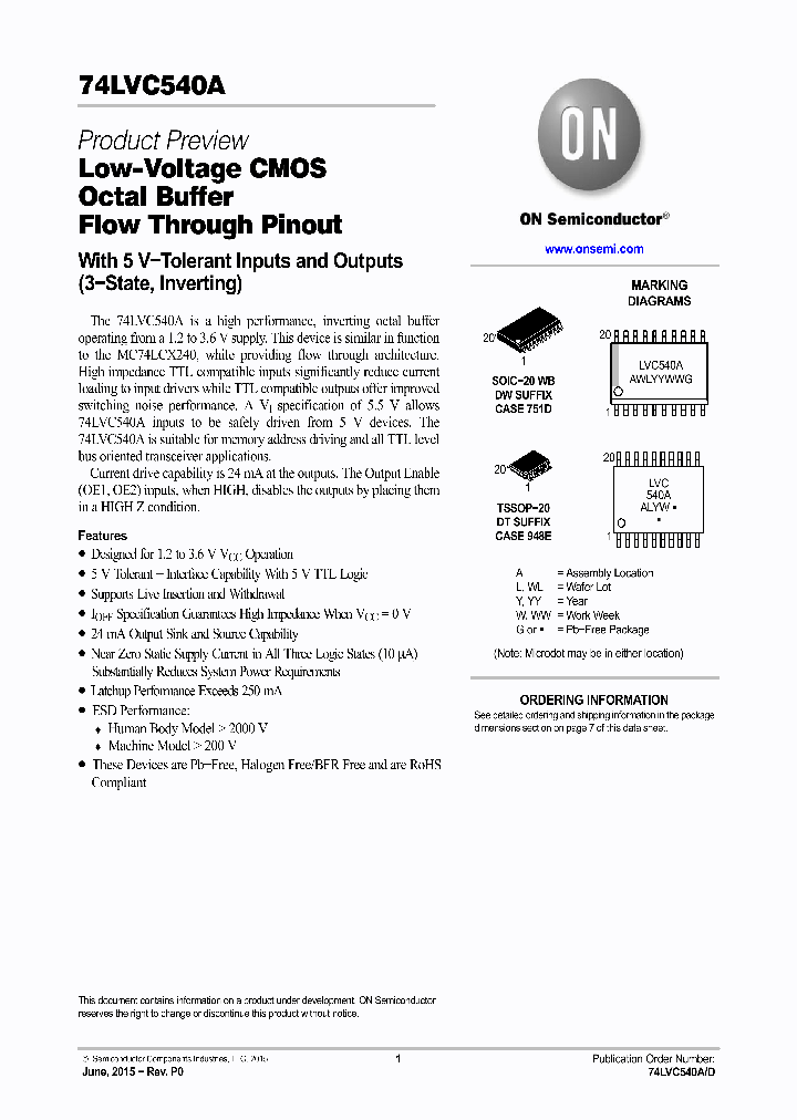 74LVC540ADTR2G_8658058.PDF Datasheet