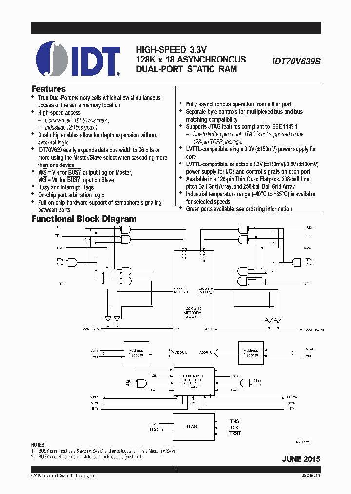 70V639S10PRFG8_8658012.PDF Datasheet